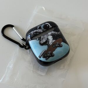 Apple Airpods Case Astronaut Skateboard